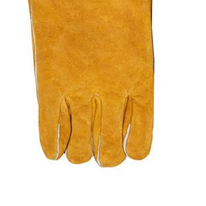 Nouveau 2025 Prix bas Vente en gros Gants de soudage sur mesure Gants de travail d'hiver en cuir de vache fendu - Product Image 4