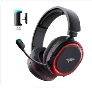 Nuevos Auriculares Inalámbricos para Juegos de 2.4GHz con USB, Sonido Envolvente 7.1, Orejeras Grandes para PC y Switch, Grado Industrial, Garantía de 3 Años - Product Image 1