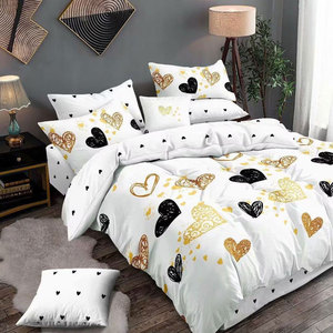 Piumino personalizzato <span class=keywords><strong>elegante</strong></span> e confortevole Set di lenzuola King Size copripiumino stampato Set biancheria da letto - Product Image 2