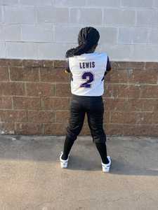 ชุดเบสบอลสำหรับเด็กผู้หญิงเสื้อกีฬาแขนสั้นพิมพ์ลายออกแบบได้ตามต้องการสำหรับใส่เล่นเบสบอลและซอฟต์บอล - Product Image 2