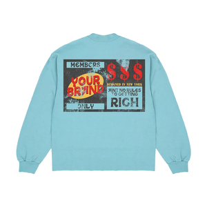 Nouvelle arrivée Top Collection hiver Sweatshirts Chemises avec logo de marque personnalisé Chemises 100% coton polaire LWK-SS-0089 - Product Image 5