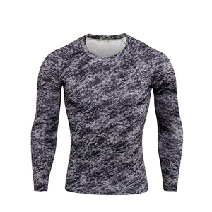 ชุดเสื้อแขนยาวและกางเกงขายดีที่สุด ปรับแต่งได้เต็มที่ด้วยโลโก้ของคุณเอง ชุดรัดกล้ามเนื้อ - Product Image 3