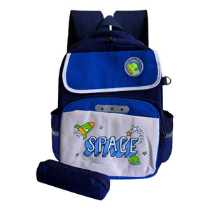 School <b>Backpack</b> for <b>Boys</b> and Girls with Spacious Lightweight Pencil Case - Assorted Colors - Product Image 1