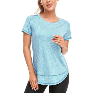 เสื้อยืดผู้หญิงขายดี ผ้าฝ้าย 100% คุณภาพสูง ระบายอากาศดี ทรงปกติ สวมใส่สบาย เหมาะสำหรับฤดูร้อน ตกแต่งด้วยลายปัก แห้งเร็ว ไม่เป็นขุย - Product Image 4