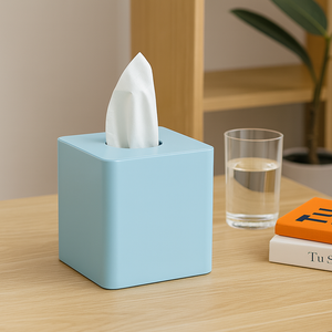 Caja de pañuelos de laca vietnamita, hecha a mano servilleta cuadrada de madera, regalo de lujo para boda, cumpleaños, decoración del hogar - Product Image 1