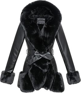 Service OEM, veste en simili cuir pour femme, design élégant avec poche zippée, coupe ajustée, nouveau design, style d'hiver, vestes en cuir - Product Image 1
