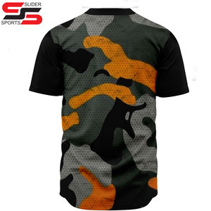 2025 ropa deportiva de softbol de poliéster Unisex personalizada, Jersey y camisetas estampadas con sublimación para jugadores de béisbol adultos - Product Image 6