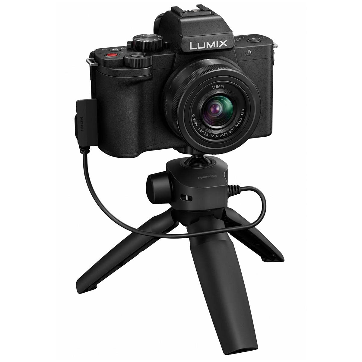 Проверенный продавец беззеркальной камеры G100D с объективами 12-32 мм f/3,5-5,6 и базовым комплектом (черный)