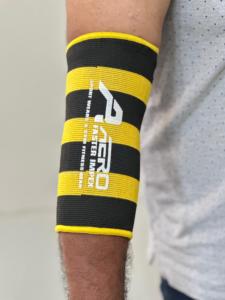 แผ่นรองเข่ายางโพลีเอสเตอร์สองชั้นนุ่มทำจากยางโพลีเอสเตอร์สำหรับการฝึกความแข็งแรงสำหรับฤดูใบไม้ผลิ - Product Image 3