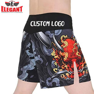 Short de combat MMA durable sur mesure Short de Muay Thai sublimé de toutes les couleurs Taille 6XL par Elegant Sports - Product Image 4