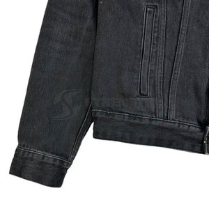 Casual Wear Outdoor Use Men Jeans <b>Jacket</b> With Custom Professional Manufactured <b>Slim</b> <b>Fit</b> Men Winter <b>Jackets</b> - Product Image 4