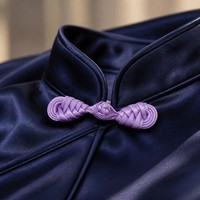 Kancing Kupu-kupu Tradisional Cina Grosir, Kancing Ikat Katak Buatan Tangan untuk Jaket Cheongsam, OEM Custom