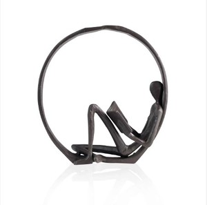 Cast Aluminium Sculpture Home Decoration Metal Statures Home Decorations Metal Brass Figurine Metal Crafts - Product Image 3