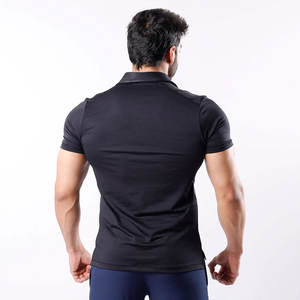 Polo Deportivo Ajustado con Material Transpirable y Estilo Moderno, Polo Deportivo Ajustado de Alto Rendimiento - Product Image 6