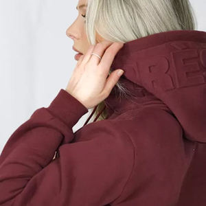 Sudadera con Capucha para Hombre QIASNHI de Lujo, 100% Algodón, Gruesa, Personalizada con Relieve, Corte Regular, Secado Rápido, Transpirable, Forro Polar para Invierno - Product Image 6
