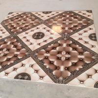 Carreaux muraux en céramique 40x40 cm, impression numérique, surface brillante, série Bookmatch, carrés parfaits, modernes, adhésifs, résistants aux acides, pour centres commerciaux