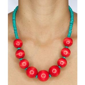 Bijoux de déclaration de collier en résine Chunky faits à la main pour les femmes élégantes - Product Image 5