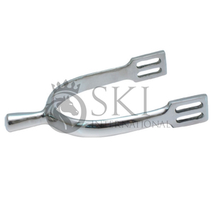 Venta al por mayor de acero inoxidable de alta calidad caballo inglés Spurs Western Riding Spurs Venta caliente jinetes de seguridad ecuestre OEM disponible - Product Image 1