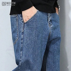 กางเกงยีนส์ผู้ชายน้ำหนักเบาเสื้อผ้าลำลองคุณภาพสูง - Product Image 3