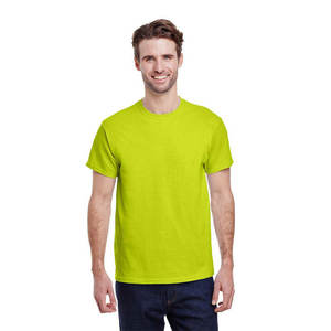 Camisetas de algodón 100% de alta calidad al por mayor de fábrica, camisetas personalizadas de manga corta con cuello redondo de Color sólido transpirable de secado rápido - Product Image 6