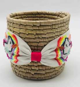 Unicorn All-Hand Beaded Hairbands <b>for</b> Girls Easy-to-Wear Soft Cushioned <b>Headbands</b> with Cute Embroidered Design - Product Image 2