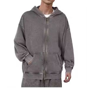 Custom Acid Wash Hoodies for <b>Man</b> basics cotton blended High Quality Friendly Outerwear Hoodies for <b>Men's</b> for Sales - Product Image 1