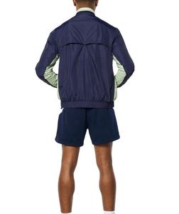 100% <b>Polyester</b> Waterproof Plus Size Summer Hooded Windbreaker Jacket Men's Zip-Up Bomber Outerwear - Product Image 6