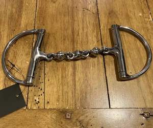 Haute qualité en acier inoxydable Dee Ring Bit Waterford acier inoxydable bouche lié cheval équestre produit - Product Image 1