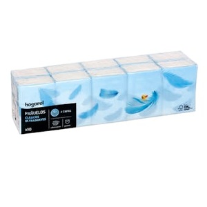 Paquet de mouchoirs ultra-doux Homeel Classic (10 unités) - Product Image 1