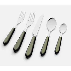 Stainless Steel Food Cutlery Set Simple Design Silverware Kitchenware Mirror Polished Tableware Flatware Cutlery Set