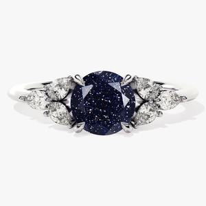 <b>Boho</b> Style 925 Sterling Silver Sunstone Gemstone <b>Ring</b> Jewelry Handmade Silver <b>Ring</b> Jewelry for Women Wedding Gift for Her - Product Image 1