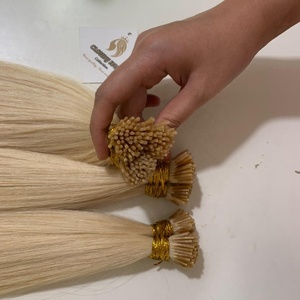 Extensiones de cabello con punta de queratina virgen vietnamita de un solo donante 100%, cutícula completa, cabello humano alineado - Product Image 6