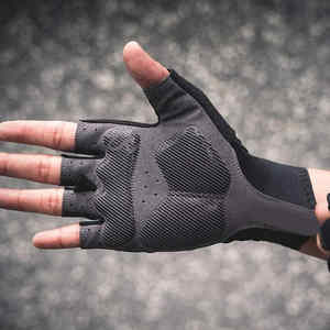 Meilleure vente chaude, gants de cyclisme avec étiquette privée acceptée, service OEM ODM, gants de course cycliste demi-doigt de haute qualité pour unisexe - Product Image 4