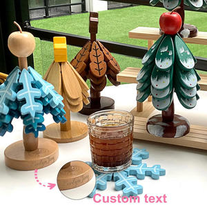 Posavasos de Madera de Acacia para Platos Calientes y Tazas, Uso en Mesa, Vietnam, por 99 Gold Data - Ms Violet - Product Image 6