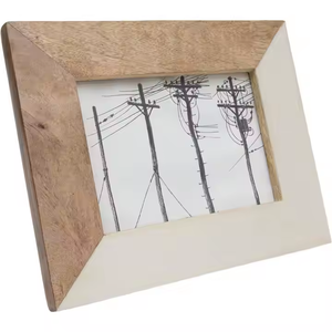 Vente en gros directe du fabricant Cadre photo de table en bois de manguier personnalisé Décoration murale élégante pour l'exportation - Product Image 6