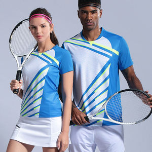 Ensemble d'uniformes de tennis légers unisexe vêtements de sport respirants à séchage rapide par sublimation personnalisée pour hommes et femmes - Product Image 5