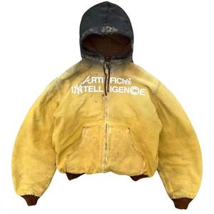 ราเฟลมาร์ทแจ็กเก็ตมีฮู้ดสำหรับผู้ชายแจ็คเก็ตทำงานวินเทจแบบสั่งทำ - Product Image 2