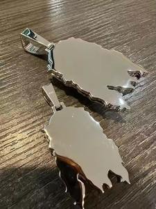 Nouveau pendentif hip-hop de style européen et américain surdimensionné VVS Moissanite diamant bijoux pendentif hip-hop - Product Image 4