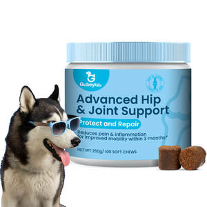 Glucosamine anjing dukungan sendi suplemen anjing pinggul dan bersama Chondroitin kunyah mengobati dengan MSM rami anjing nyeri sendi - Product Image 2