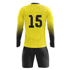 Vente en gros d'uniformes de football à séchage rapide de qualité supérieure personnalisés Maillot de football respirant à sublimation - Product Image 3