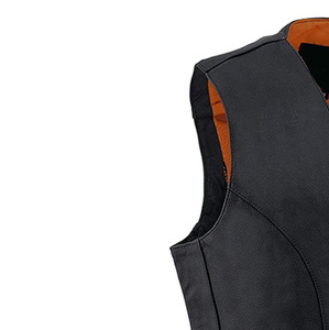 Vêtements d'extérieur fonctionnels en cuir sans manches pour streetwear western mode d'équitation et tenue de voyage décontractée gilet pour hommes - Product Image 6