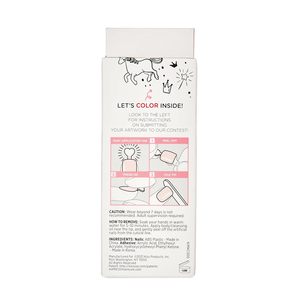 Mini faux ongles à presser pour filles et enfants, 20 <span class=keywords><strong>super</strong></span> courts et carrés-ovales avec paillettes roses, vente en gros - Product Image 2