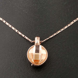 ชุดจี้แฟนซีสำหรับผู้หญิง - สีพีช - Product Image 2