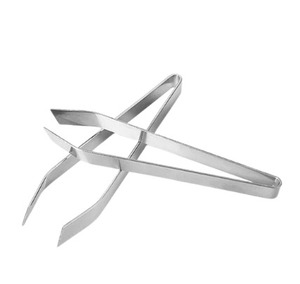 ที่คีบน้ำแข็งสแตนเลส 55 กรัม จับง่าย ดีไซน์เรียบหรู เหมาะสำหรับการจับน้ำแข็งอย่างแม่นยำ จับเย็นสบาย ด้ามจับกันลื่น - Product Image 1