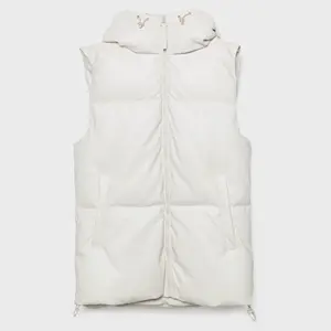 Hot Selling Custom men's vests Bubble Puffer Jacket Sleeveless Warm Winter Vest in Stock Top Selling Custom Design Puffer Vest