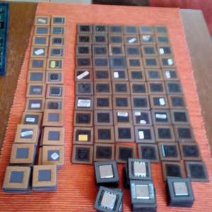 Déchets de processeur en céramique AMD Gold Cap Chips pour l'extraction de l'or des déchets électroniques | Intel propre et | Déchets de CPU en céramique mixte - Product Image 6