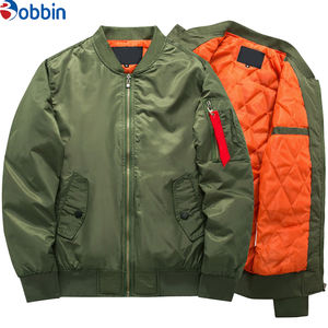 แจ็คเก็ตบอมเบอร์ผู้ชายคุณภาพสูง แจ็คเก็ตบอมเบอร์แบบกำหนดเอง แจ็คเก็ตบอมเบอร์ผู้ชายปักลายตามสั่ง ชุดทำงานปักลายตามสั่ง - Product Image 1