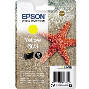 Pour Epson 603 Original pour cartouche d'encre jaune 2,4 ml environ. 150 pages - Product Image 1