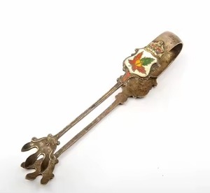 Pince à pâtisserie en laiton doré, outil élégant pour servir les desserts, pour la restauration, le buffet et la décoration de la cuisine - Product Image 6