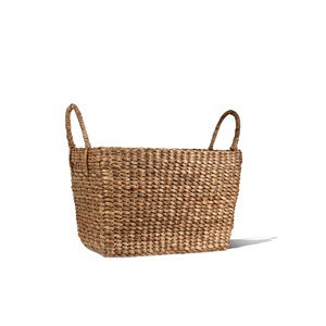 <b>Basket</b> with handles <b>water</b> <b>hyacinth</b> Handmade <b>Storage</b> <b>Basket</b> Wholesale eco-friendly Made in Vietnam - Product Image 3